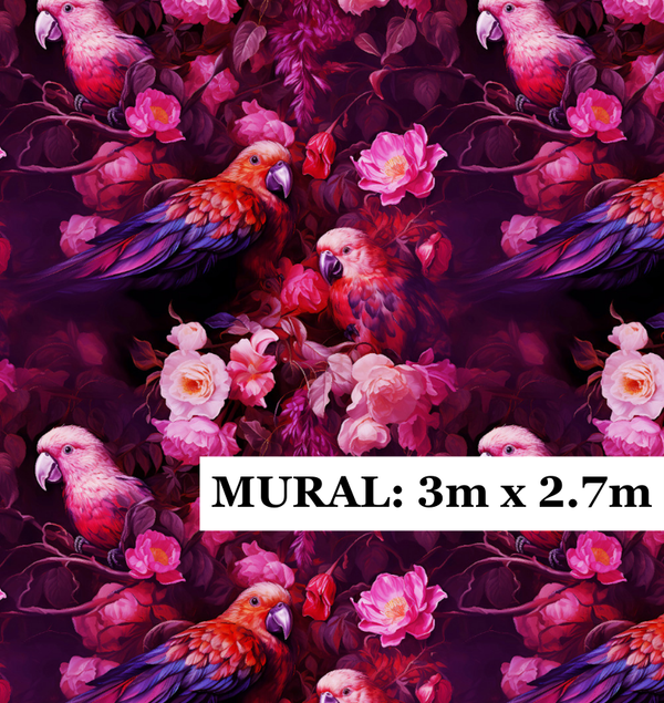 HEY POPPIT Wallpaper Pattern No - MILLIE MAGENTA (64191, 64192, 64193)