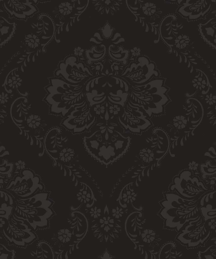 THE ICON EDIT - BLACK & WHITE Wallpaper Pattern No 24505