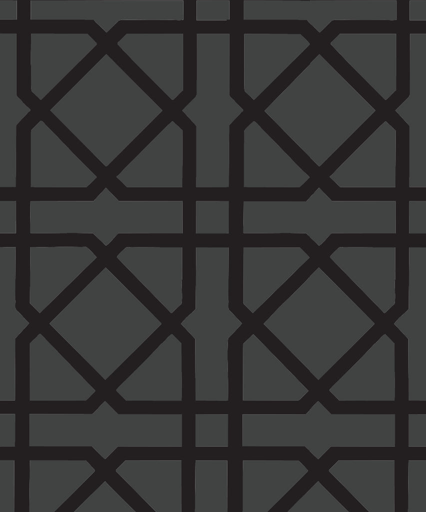 THE ICON EDIT - BLACK & WHITE Wallpaper Pattern No 24510