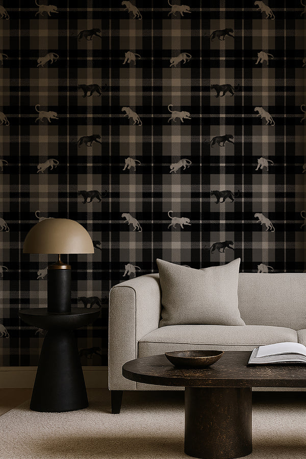 THE ICON EDIT - BLACK & WHITE Wallpaper Pattern No 64500