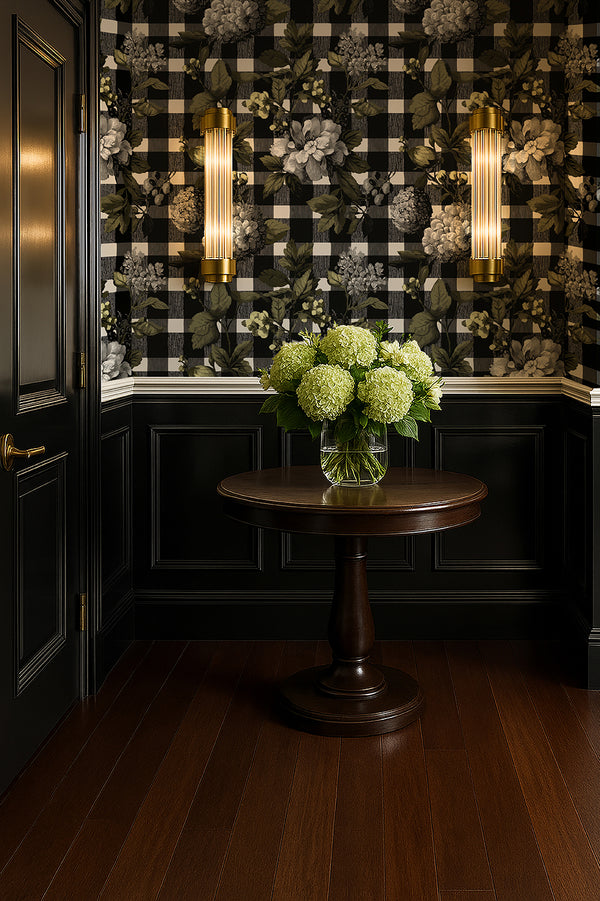 THE ICON EDIT - BLACK & WHITE Wallpaper Pattern No 64514