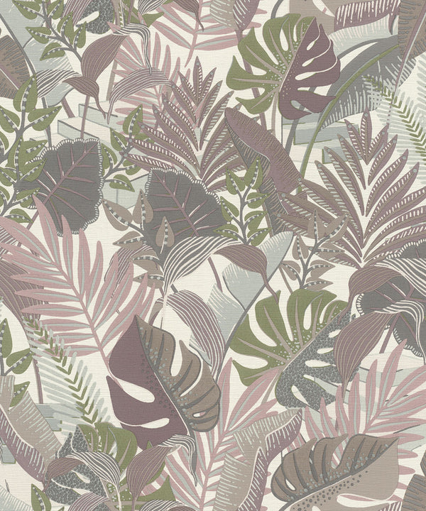 TROPICAL HOUSE Wallpaper Pattern No 687859