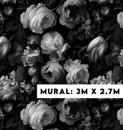 THE ICON EDIT - BLACK & WHITE Wallpaper Pattern No 64505