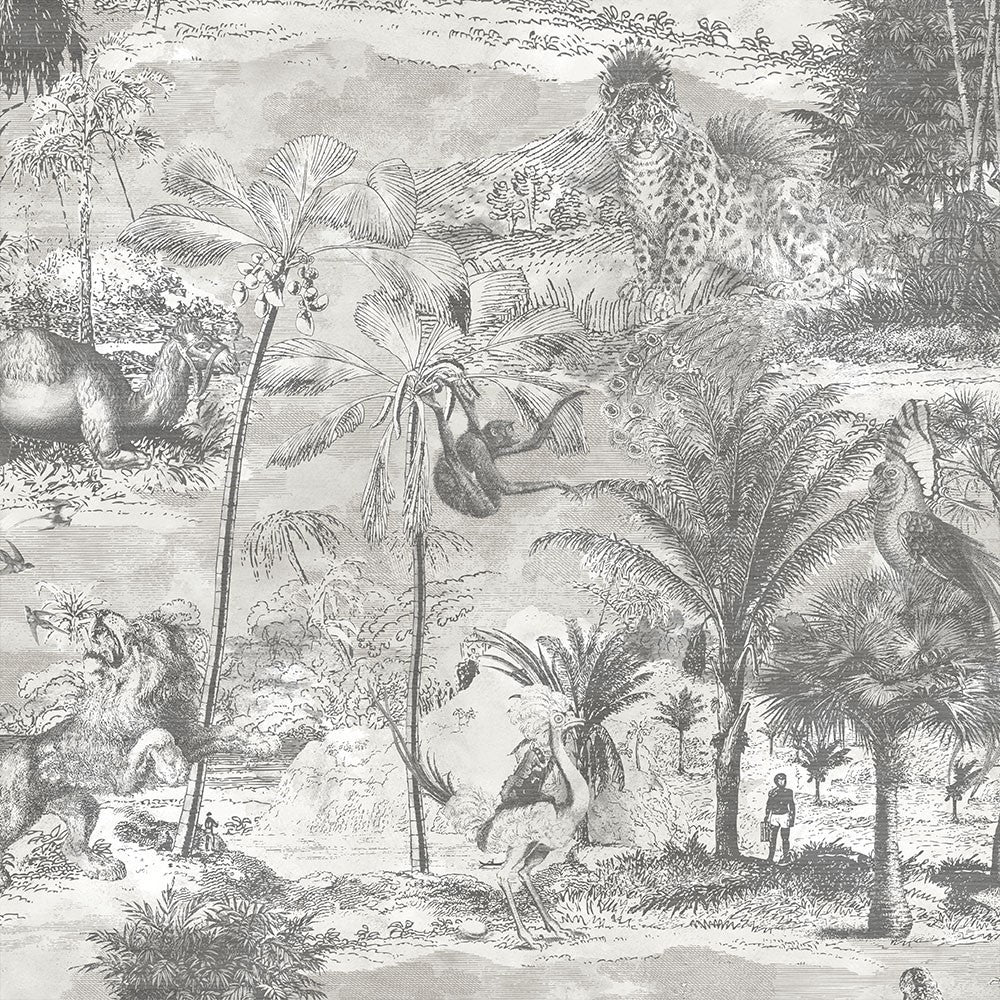 BRAND MCKENZIE Wallpaper Pattern No BMTD001/04C - Animal Islands