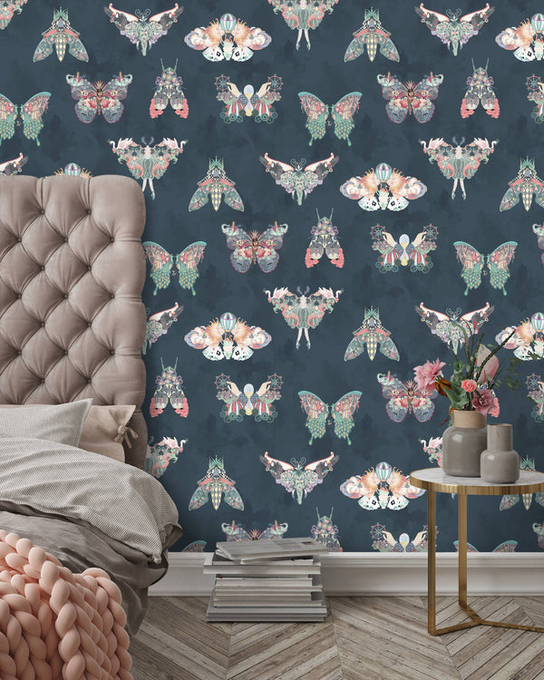 BRAND MCKENZIE Wallpaper Pattern No BMCF003/02B - Butterfly Effect