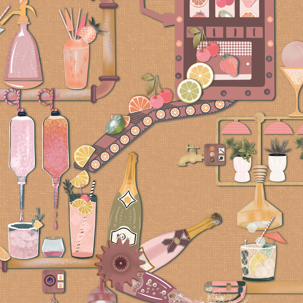 BRAND MCKENZIE Wallpaper Pattern No BMGI006/05C - Liquid Lab