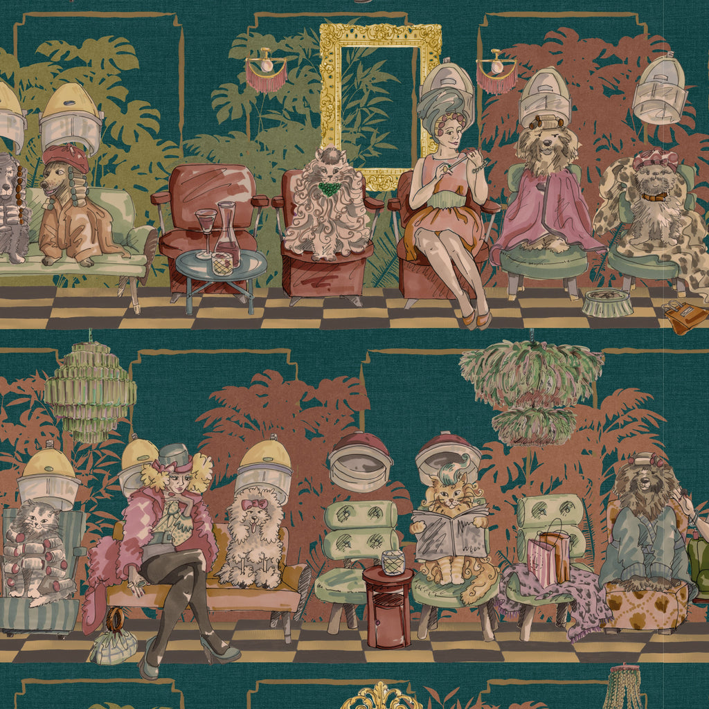 BRAND MCKENZIE Wallpaper Pattern No BMGI006/10B - The Parlour