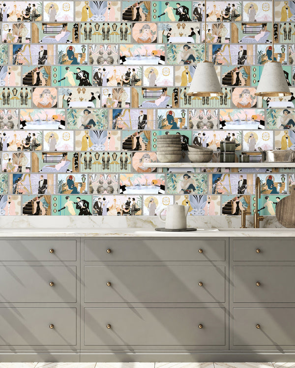 BRAND MCKENZIE Wallpaper Pattern No BMHD002/01A - Charleston Tower