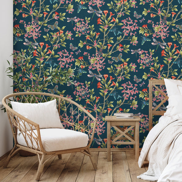 BRAND MCKENZIE Wallpaper Pattern No BMHD002/04B - Jewel A Flutter