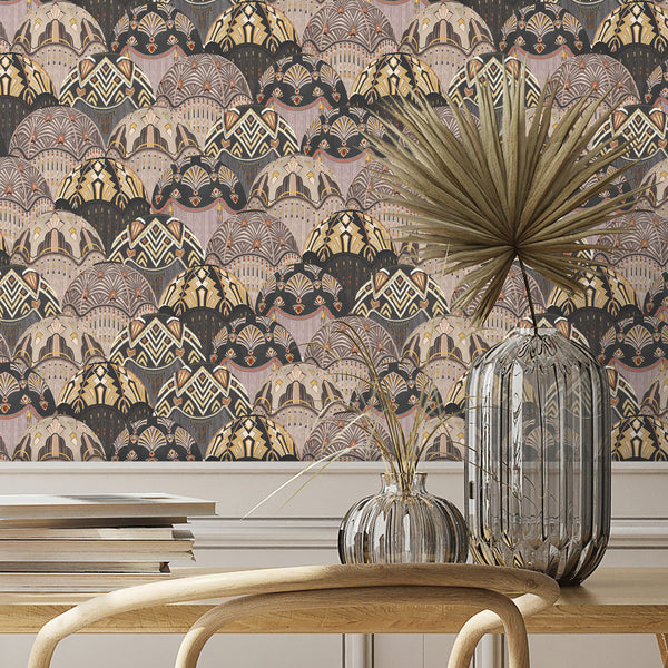BRAND MCKENZIE Wallpaper Pattern No BMHD002/09B - Silk Shades