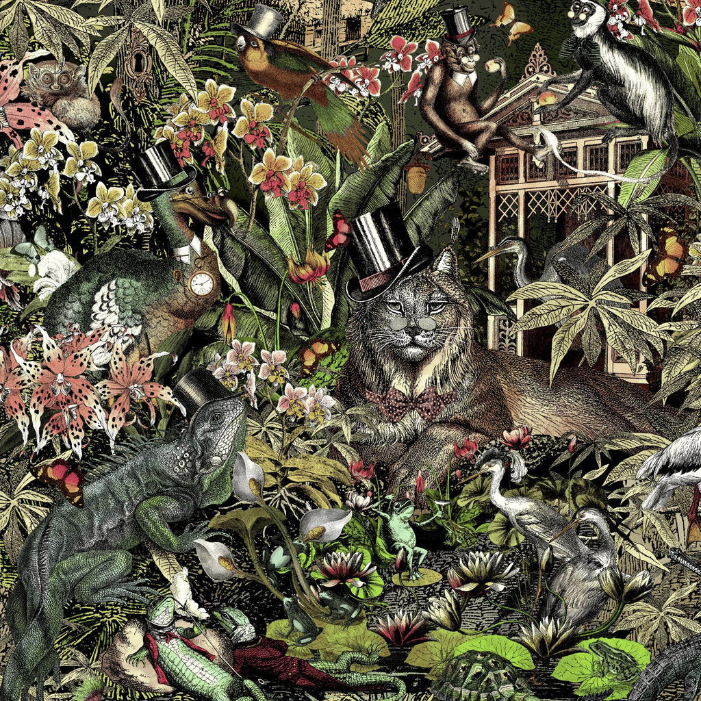 BRAND MCKENZIE Wallpaper Pattern No BMPP004/05C - Jungle Life