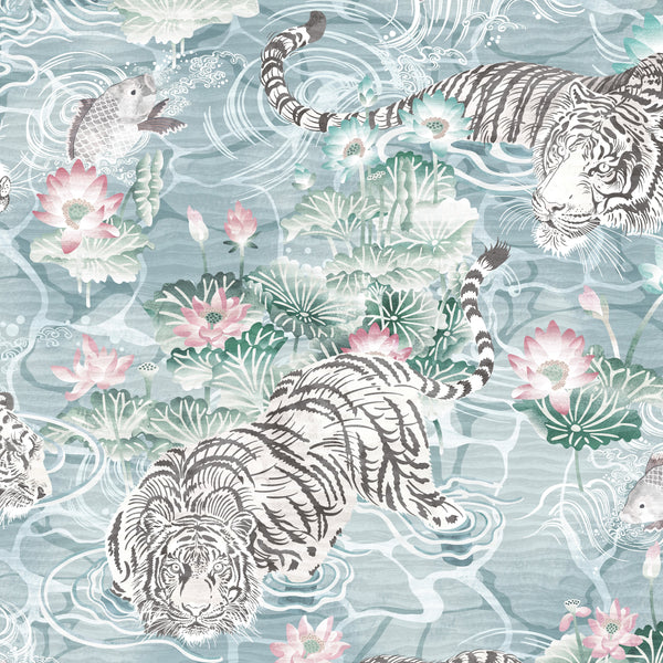 BRAND MCKENZIE Wallpaper Pattern No BMPP004/09A - Tiger Lily