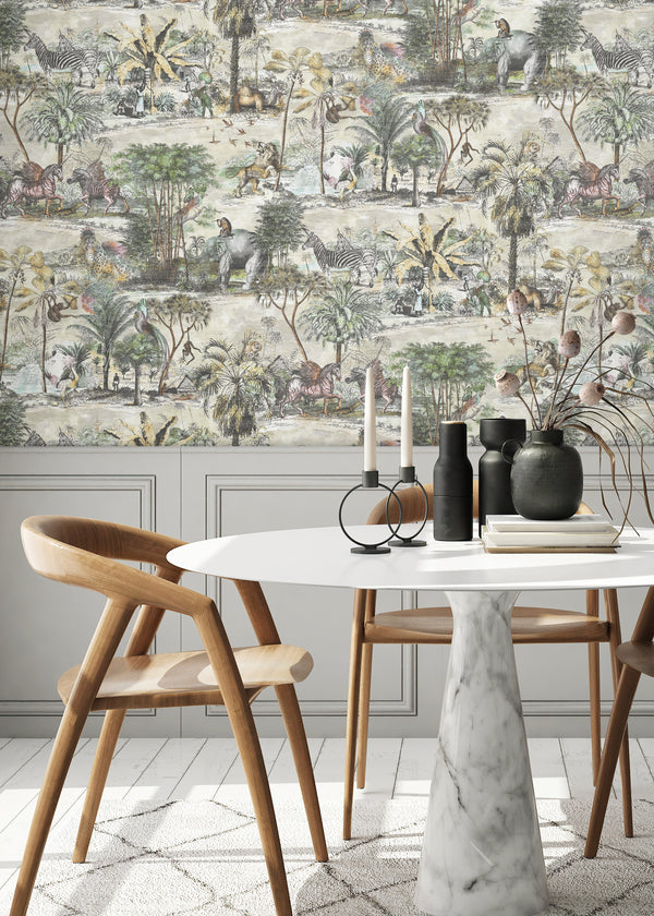 BRAND MCKENZIE Wallpaper Pattern No BMTD001/04A - Animal Islands