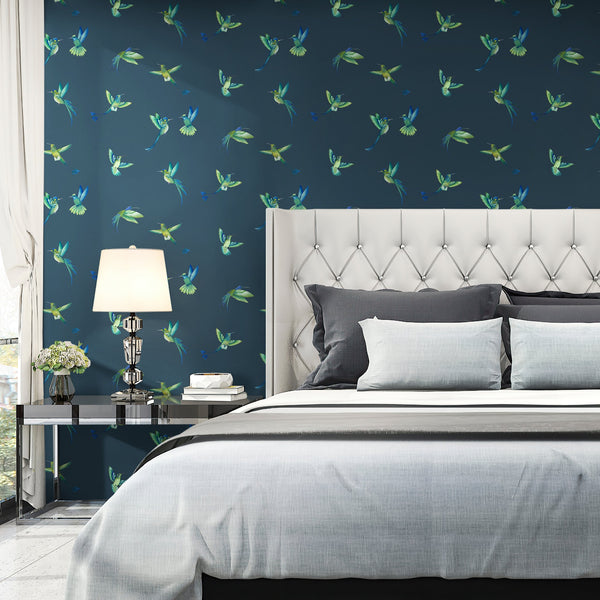 BRAND MCKENZIE Wallpaper Pattern No BMTD001/08C - Exotic Birds