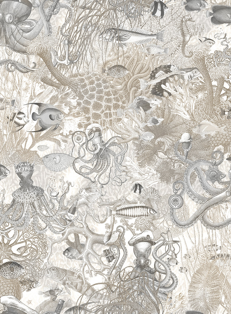 BRAND MCKENZIE Wallpaper Pattern No BMWL005/06A - Octopus