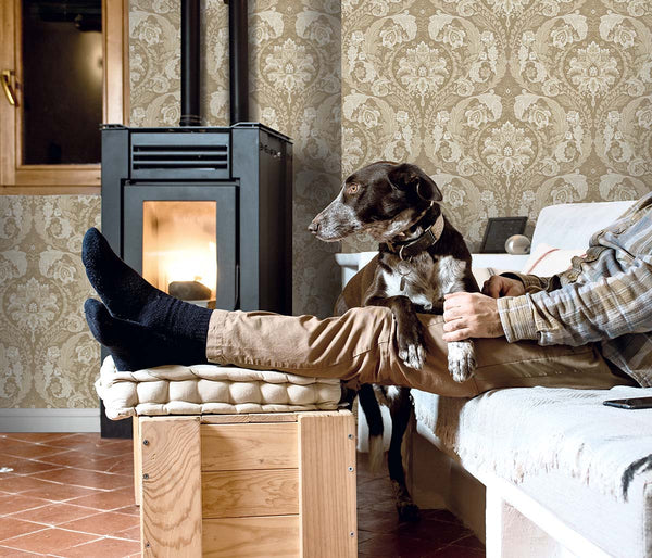 THE GENTLEMAN Wallpaper Pattern No CL70005