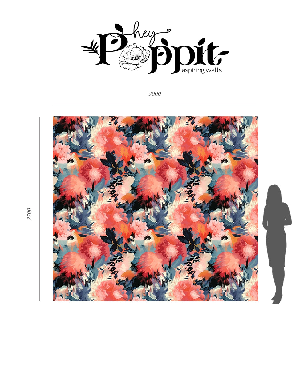 HEY POPPIT Wallpaper Pattern No - CHLOE (64071, 64072, 64073 ...
