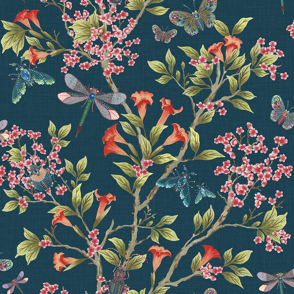 BRAND MCKENZIE Wallpaper Pattern No BMHD002/04B - Jewel A Flutter