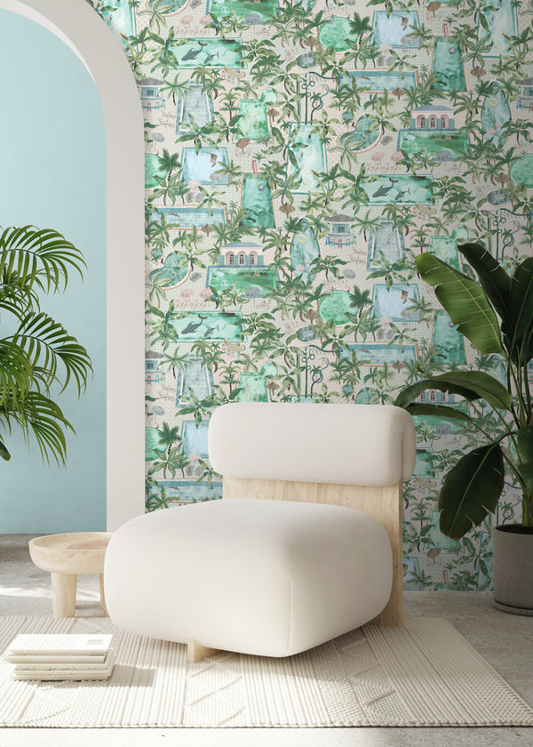 BRAND MCKENZIE Wallpaper Pattern No BMPP004/06B - Lido