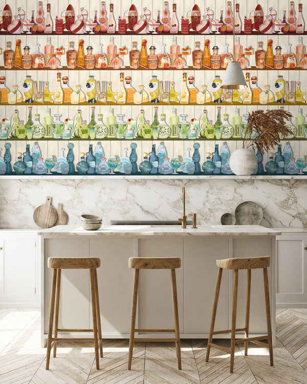 BRAND MCKENZIE Wallpaper Pattern No BMPP004/07B - Mixology
