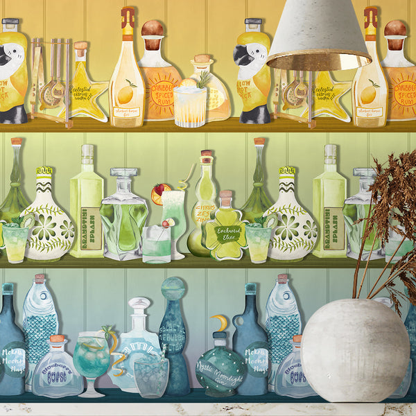 BRAND MCKENZIE Wallpaper Pattern No BMPP004/07C - Mixology