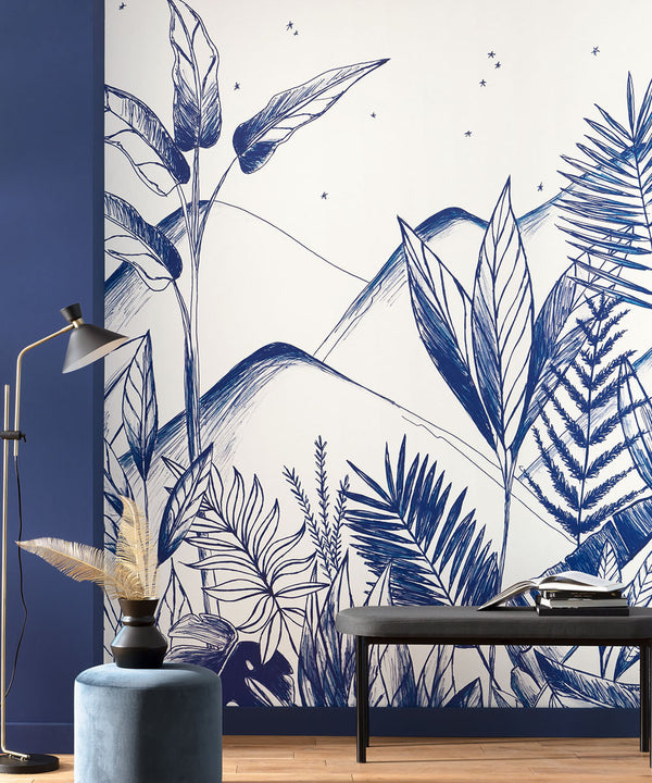 ONLY BLUE Wallpaper Pattern No ONB102736260