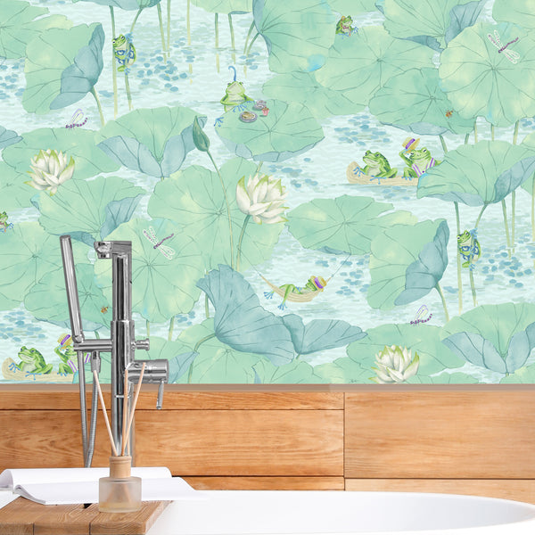 BRAND MCKENZIE Wallpaper Pattern No BMWL005/07A - Pond Life
