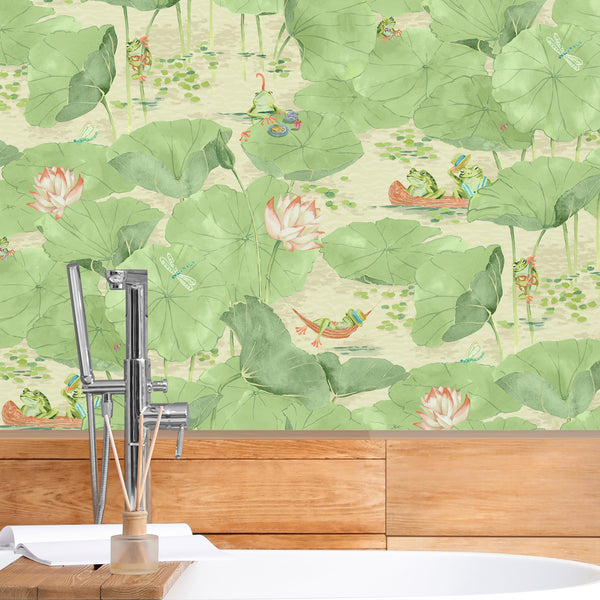 BRAND MCKENZIE Wallpaper Pattern No BMWL005/07C - Pond Life