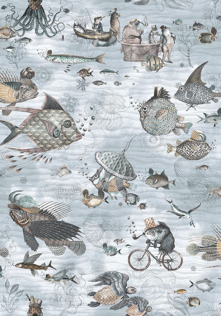 BRAND MCKENZIE Wallpaper Pattern No BMHD002/07B - Sea Life