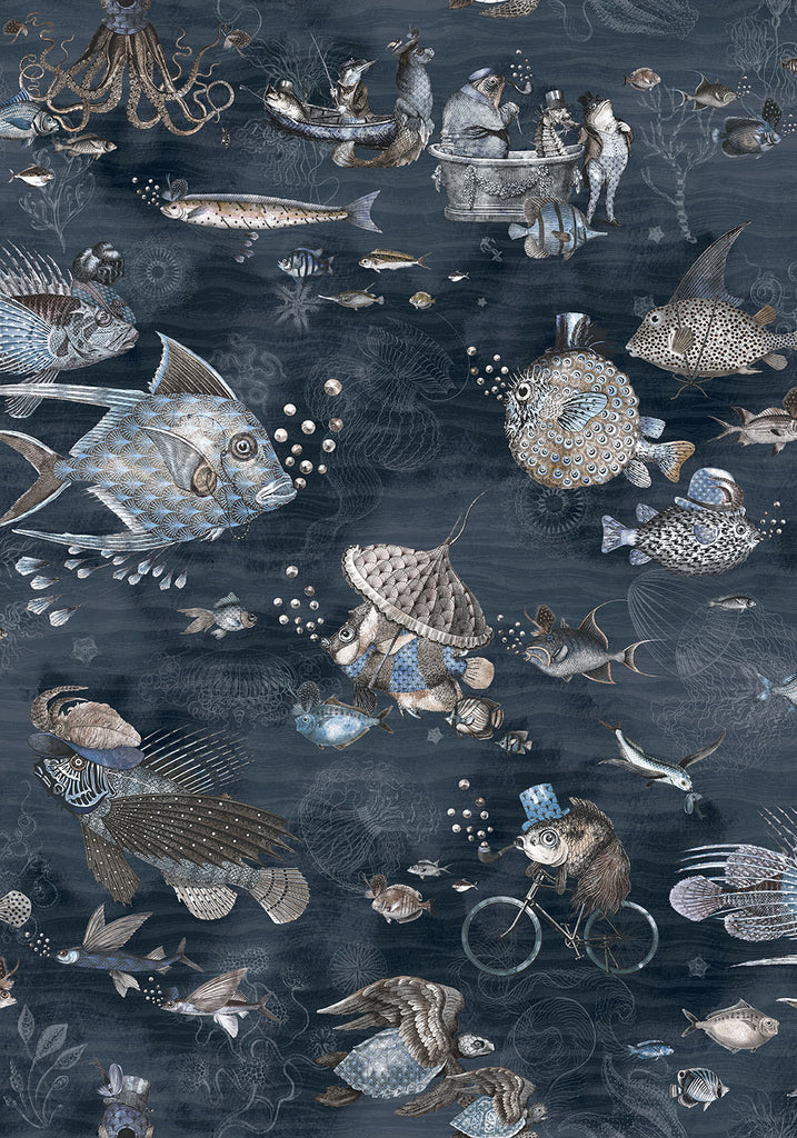 BRAND MCKENZIE Wallpaper Pattern No BMHD002/07D - Sea Life