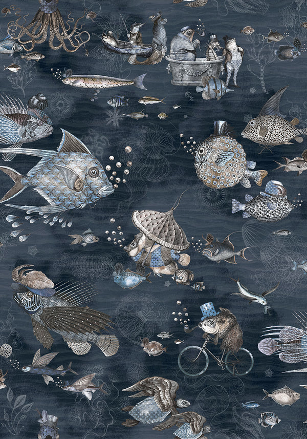 BRAND MCKENZIE Wallpaper Pattern No BMHD002/07D - Sea Life