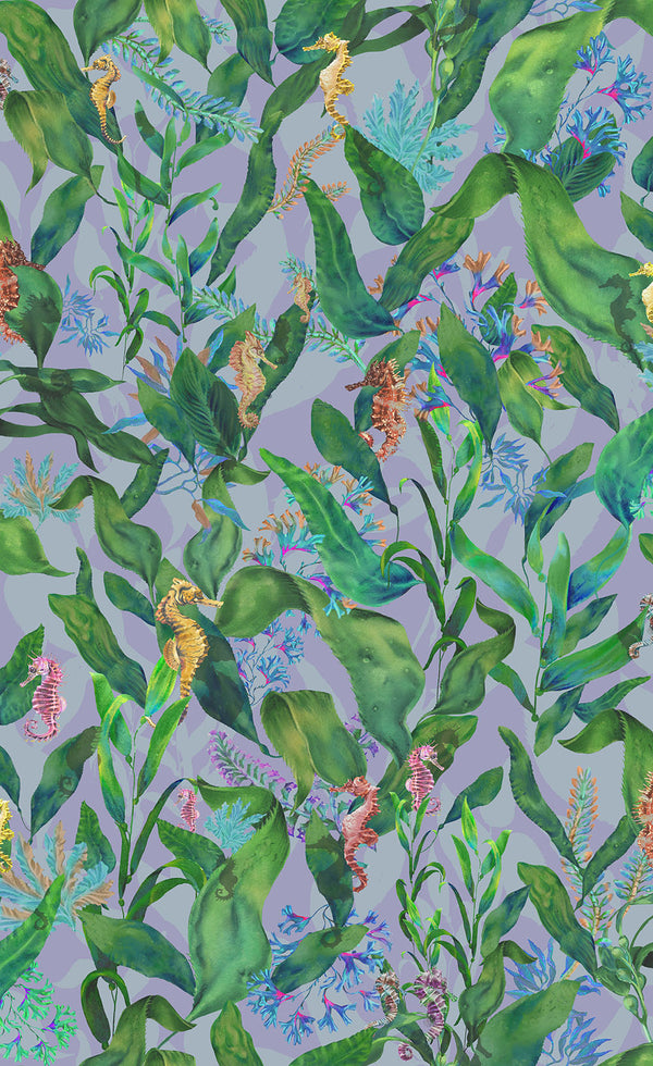 BRAND MCKENZIE Wallpaper Pattern No BMHD002/08C - Seahorse Mangrove