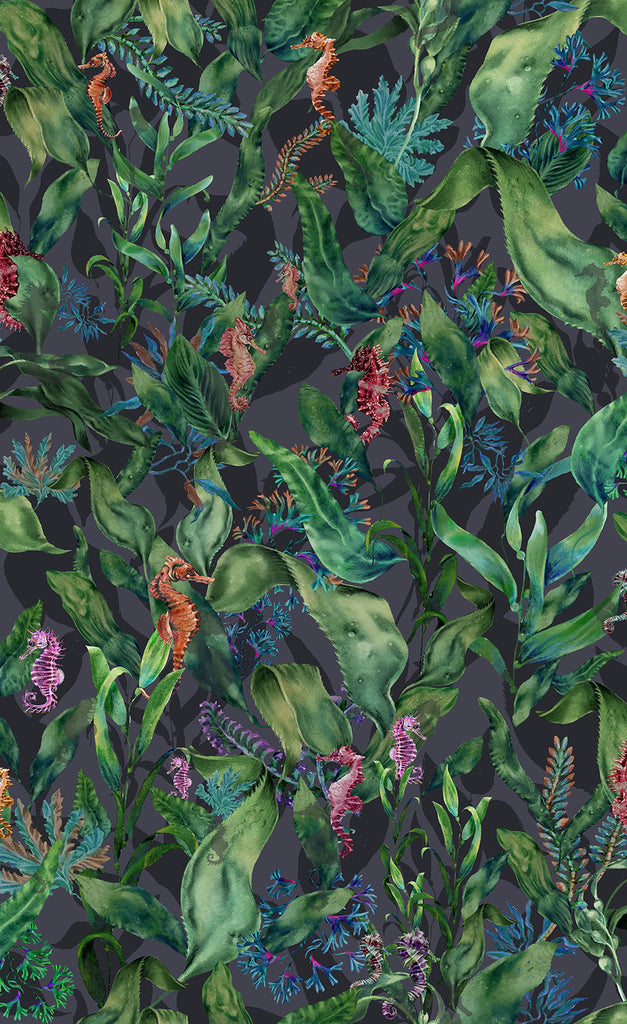 BRAND MCKENZIE Wallpaper Pattern No BMHD002/08B - Seahorse Mangrove