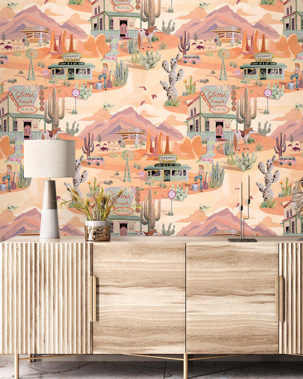 BRAND MCKENZIE Wallpaper Pattern No BMGI006/08A - The Glitter Ranch