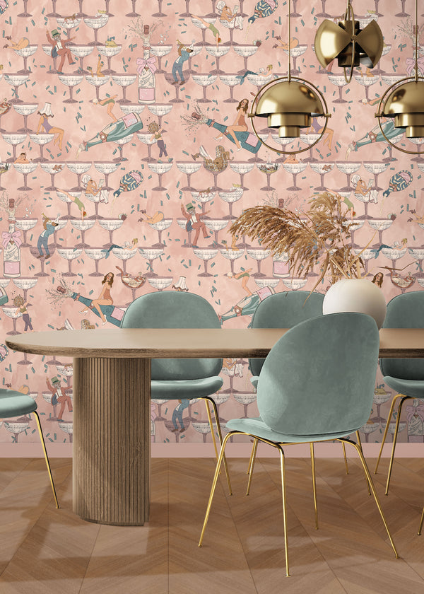 BRAND MCKENZIE Wallpaper Pattern No BMGI006/09D - The Grand Pour