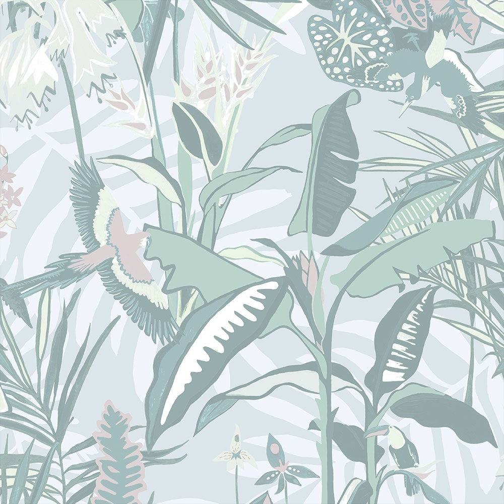 BRAND MCKENZIE Wallpaper Pattern No BMTD001/14B - The Tropics